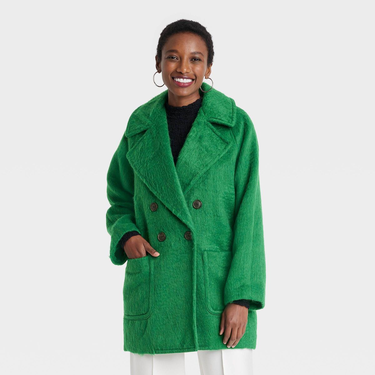 Women's Oversized Essential Faux Jacket - A New Day™ | Target