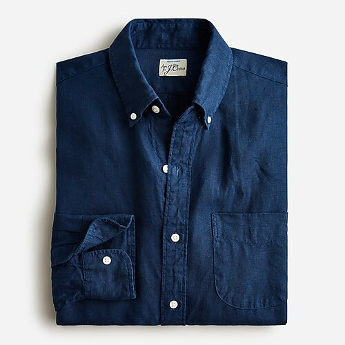 Slim Baird McNutt Irish linen shirt | J. Crew US