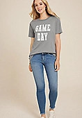 Game Day Oversized Fit Graphic Tee | Maurices