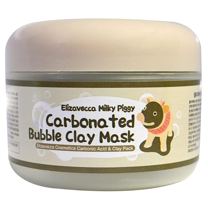 Elizavecca Milky Piggy Carbonated Bubble Clay Mask 100g, Damage Control, Skin Exfoliating, Pore T... | Amazon (US)