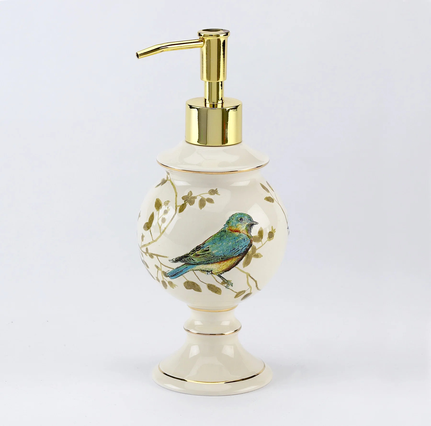 August Grove® Culberson Birds Soap & Lotion Dispenser & Reviews | Wayfair | Wayfair North America