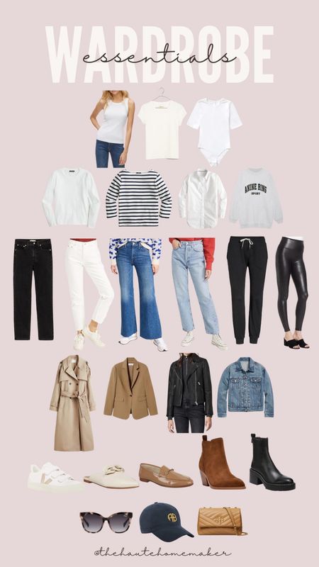 Wardrobe Essentials that make deciding what to wear each day easy! These are some of my favorite items and ones I grab for often!

#WardrobeEssentials #ShopTheLook  

#LTKstyletip #LTKSeasonal #LTKunder100