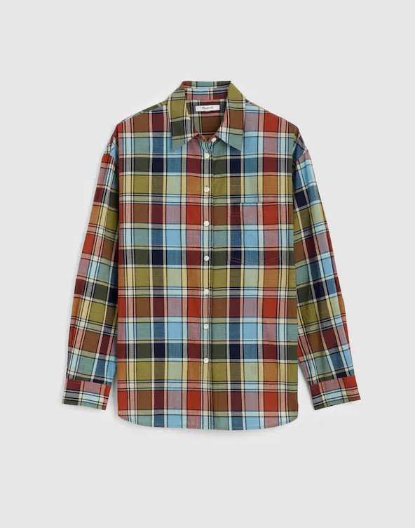 The Easy Shirt in Poplin | Madewell