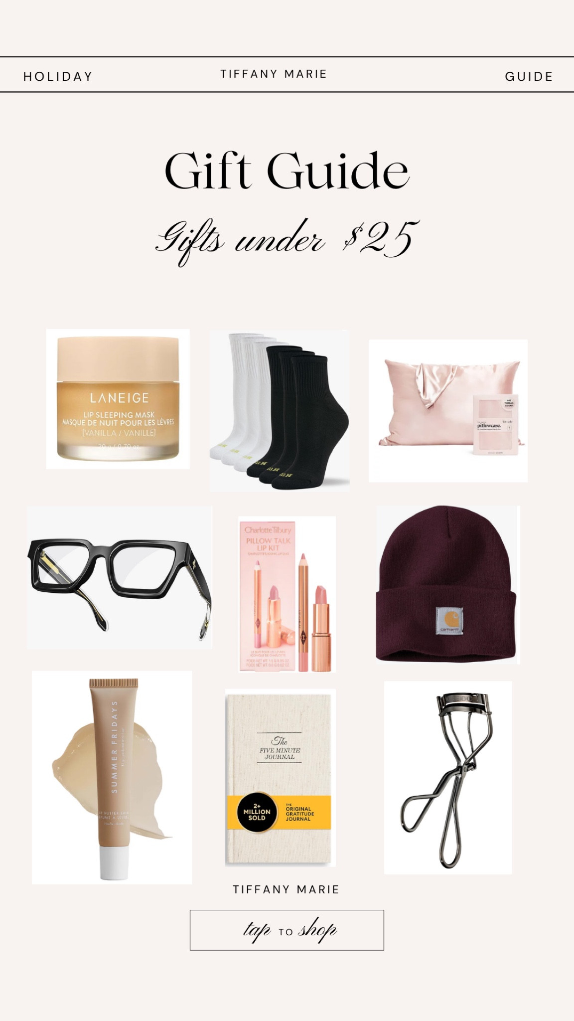 Gifts under $25 Gift Guide  

#giftsunder25 #giftguide #christmasgifts

#LTKCyberWeek #LTKGiftGuide #LTKHoliday