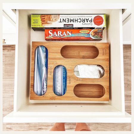 This time of year always has me reorganizing, and this plastic storage bag organizer is still at the top of my list! I snatched this one up 2 years ago. Linked bamboo drawer organizers that are similar as well!

#LTKSeasonal #LTKfindsunder50 #LTKhome