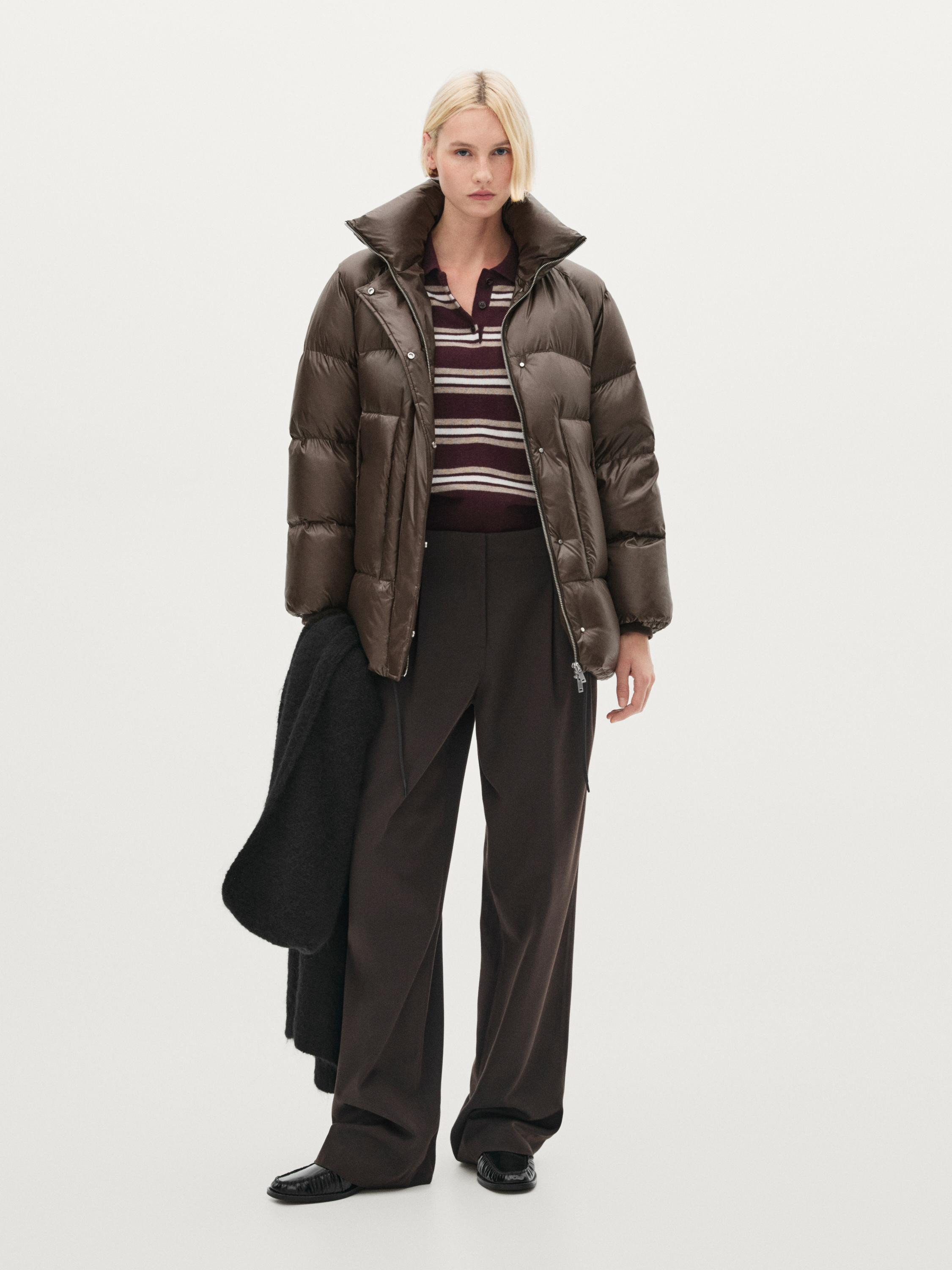 Puffer down jacket | Massimo Dutti UK