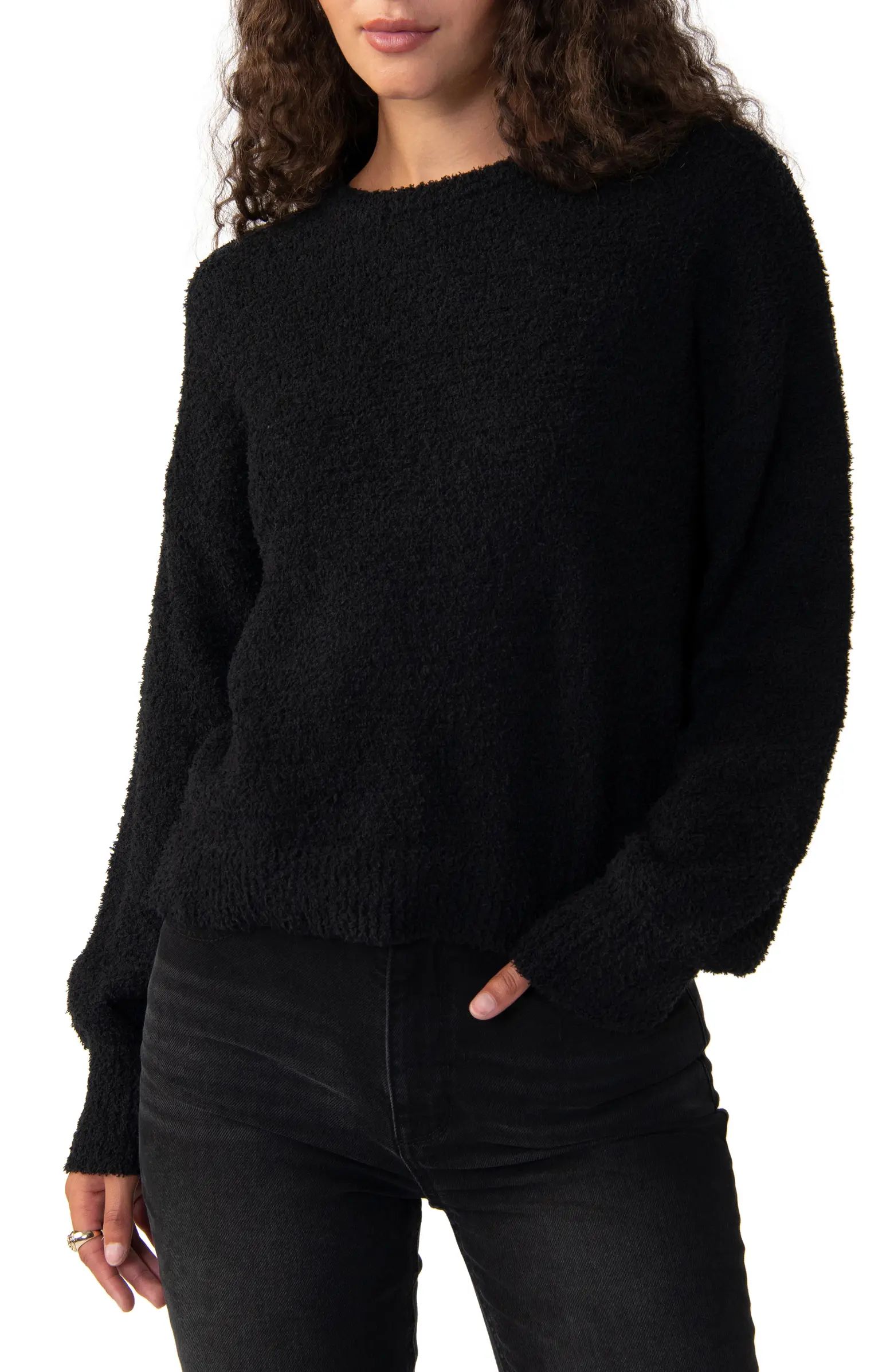 Sanctuary Plush Crewneck Sweater | Nordstrom | Nordstrom