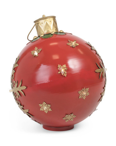 Oversized Outdoor Safe Led Christmas Ornament Decor | TJ Maxx