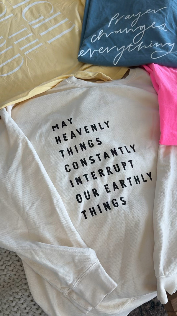 I recently found Dear Heart Co and fell in love with their faith based clothing & jewelry!