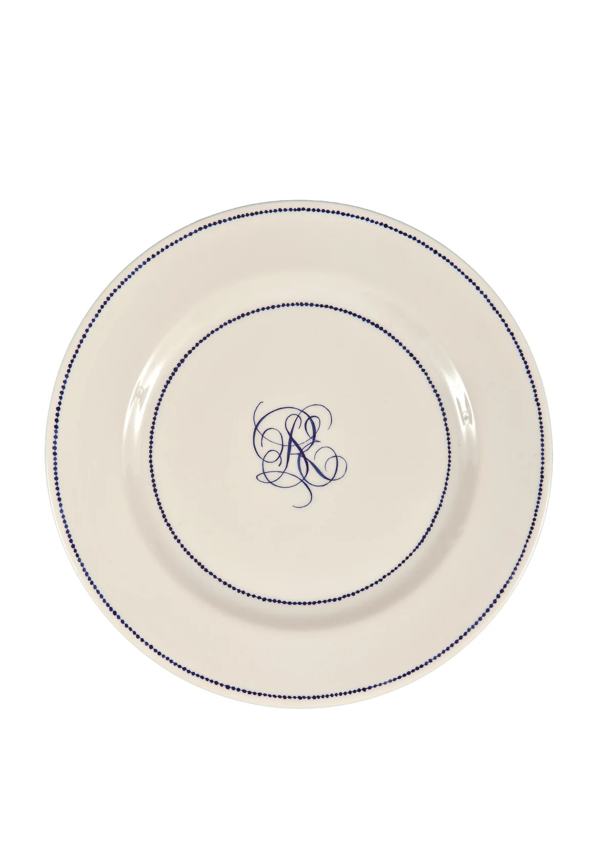 Bespoke Empire Plate with Monogram, Set of 12 | Over The Moon Gift