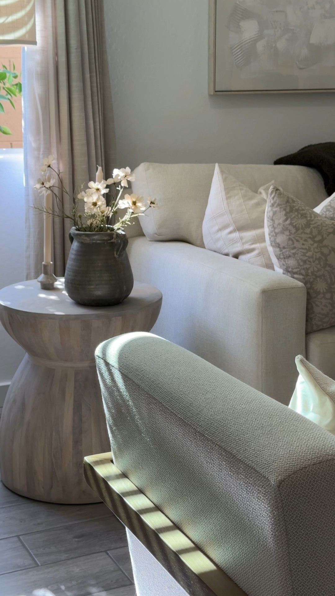 Sharing one of my most asked product questions - our living room side tables 🫶🏼🤍 

They are from Anthropology so they are a bit of a splurge, but they do run quite a few sales which is when I snagged these two🤌🏼 

#homedecor #sidetable #livingroomdecor #anthropologyhome

#LTKHome