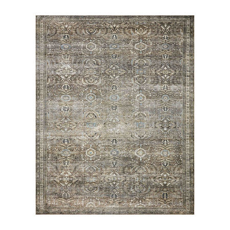 Loloi Layla Indoor Rectangular Accent Rug, One Size, Green | JCPenney