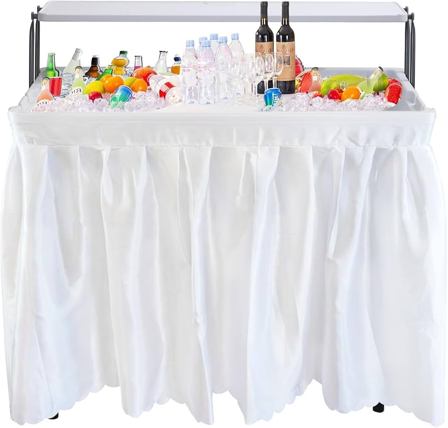 Nice C 4 ft Folding Ice Cooler Table, Party Cooler, Grazing Table, Tables with Drain, Party Coole... | Amazon (US)