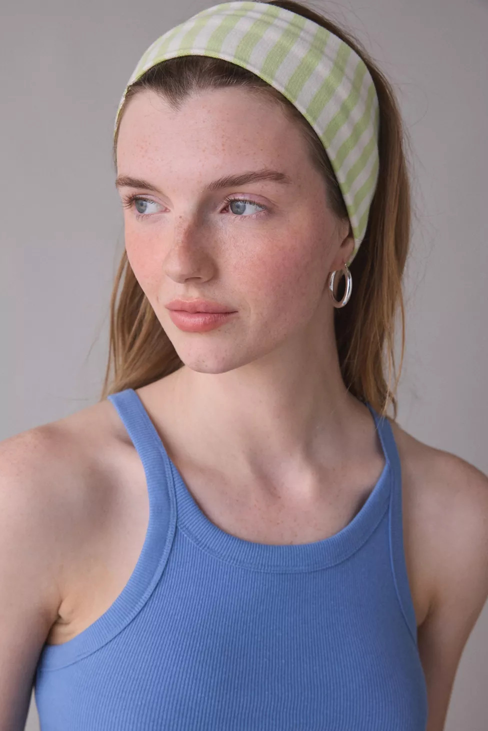 Evie Striped Headwrap Wide Headband | Urban Outfitters (US and RoW)