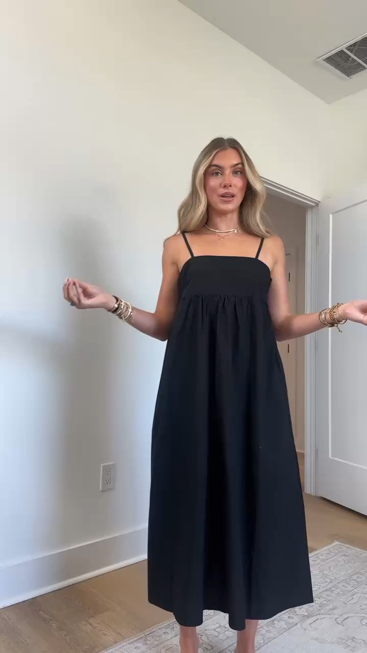Amazon size XS ebossy Women's Summer Backless Tied Spaghetti Straps Casual Loose Cutout Maxi Dress with Pockets

#LTKootd #LTKdayinmylife #LTKSaleAlert