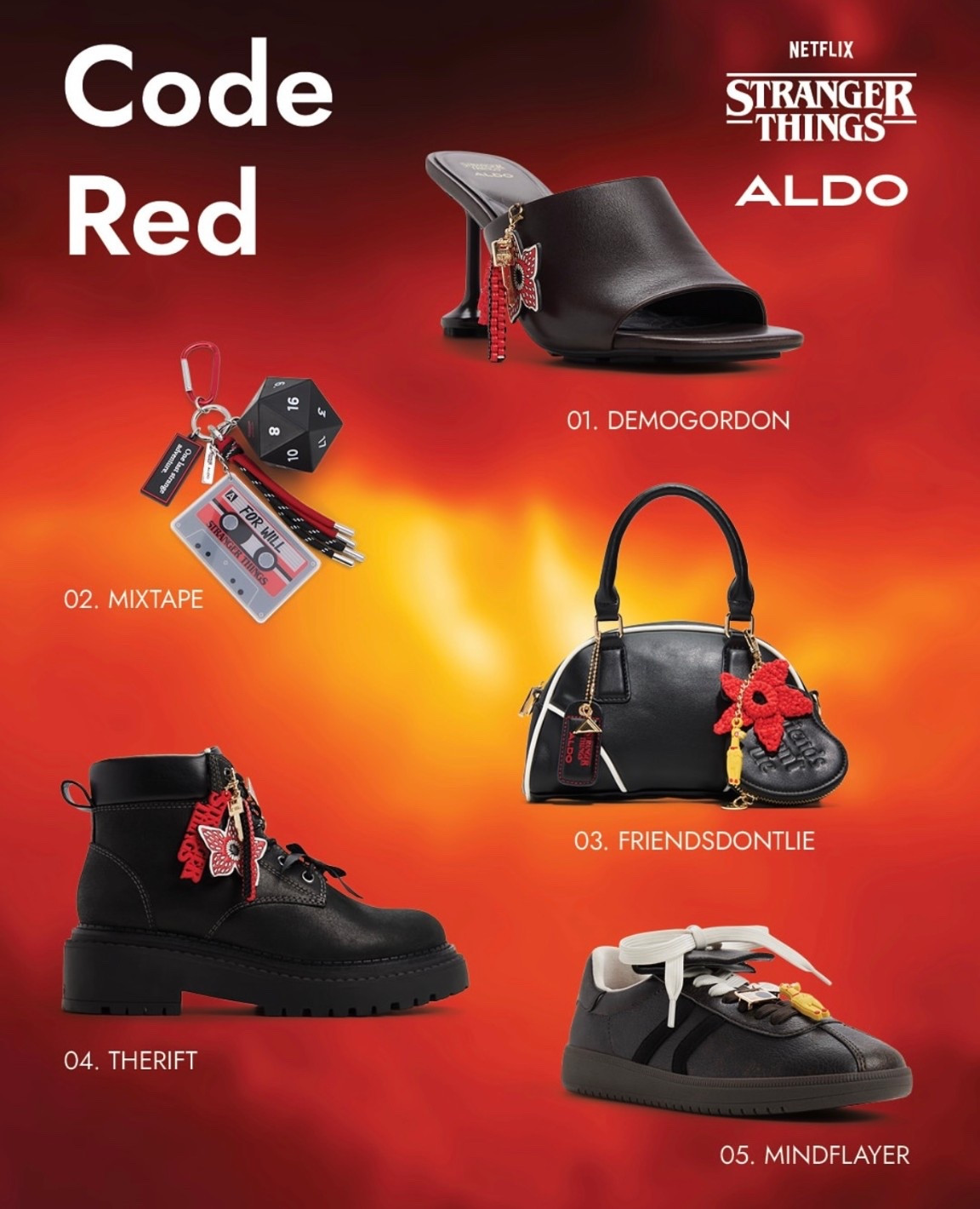 Stranger Things x Aldo collab 
Heels bag boots bag charm sneakers

#LTKHoliday #LTKShoeCrush #LTKGiftGuide