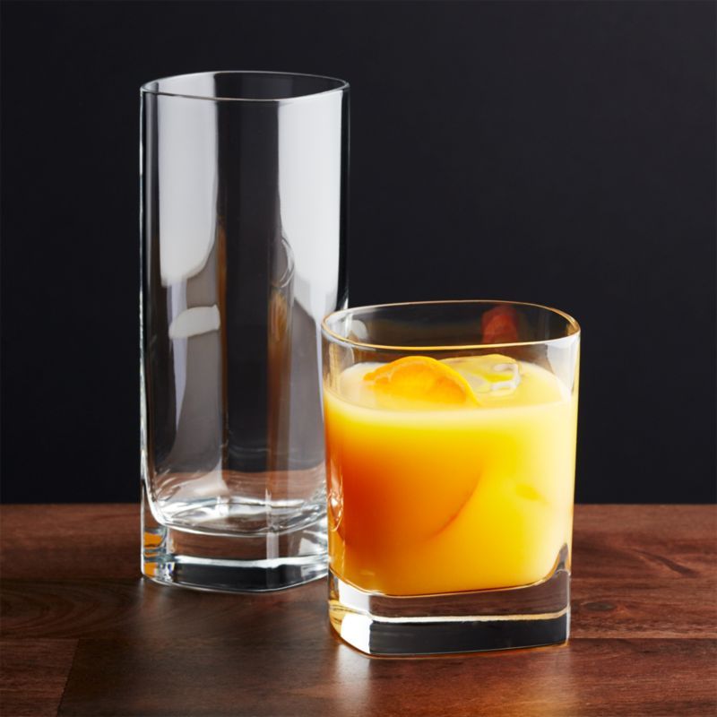 Strauss Glasses | Crate and Barrel | Crate & Barrel