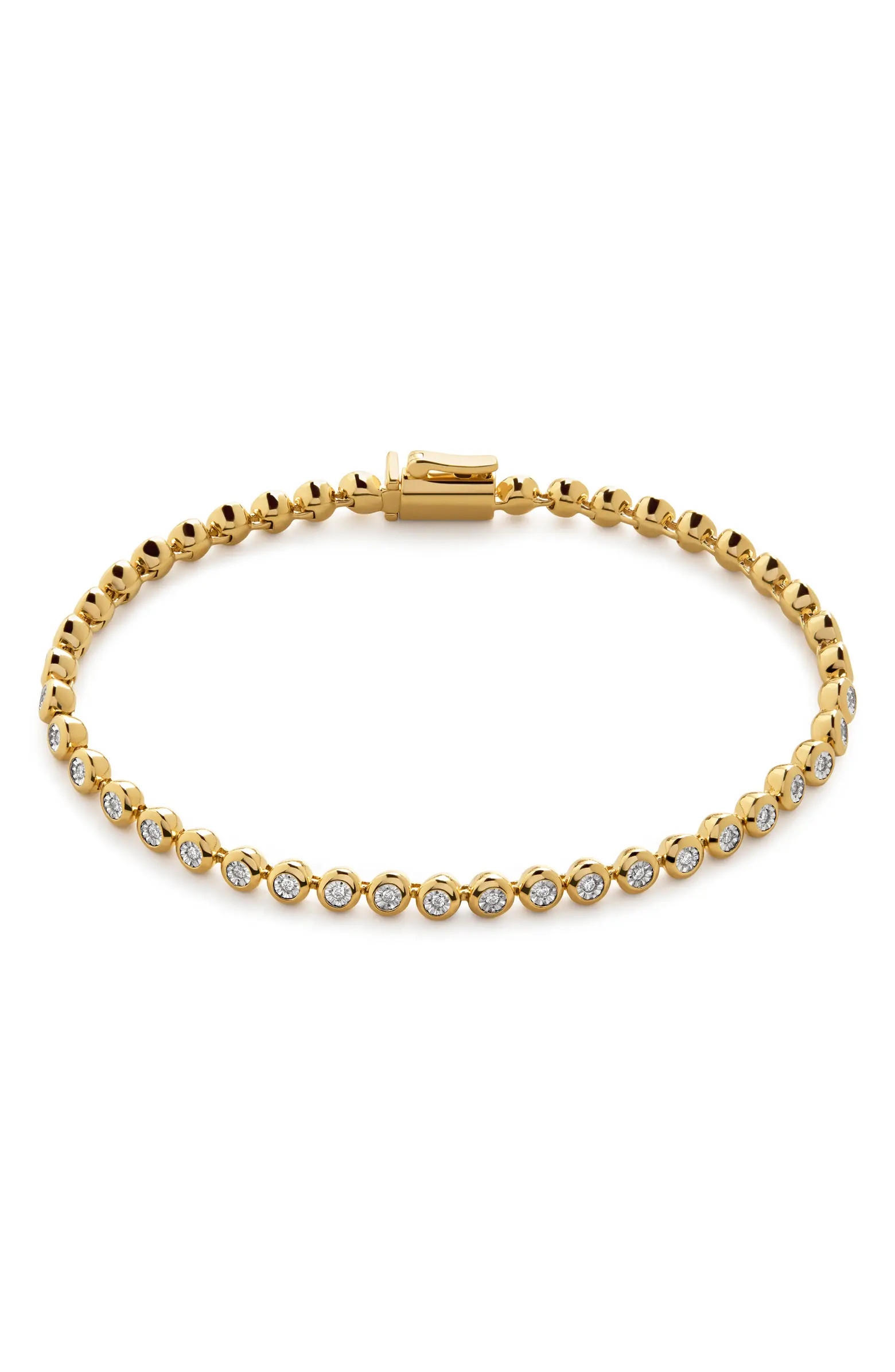 Monica Vinader Lab-Grown Diamond Tennis Bracelet | Nordstrom | Nordstrom