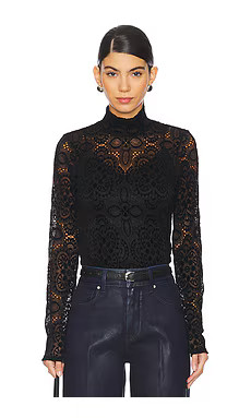 PAIGE Ursula Top in Black from Revolve.com | Revolve Clothing (Global)
