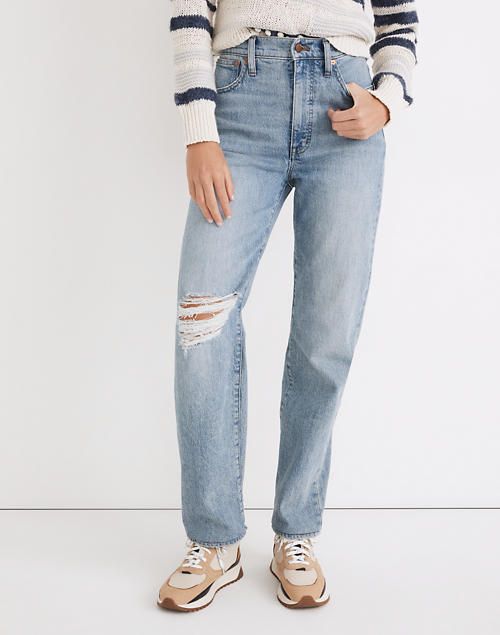 The Perfect Vintage Straight Jean in Reinhart Wash | Madewell