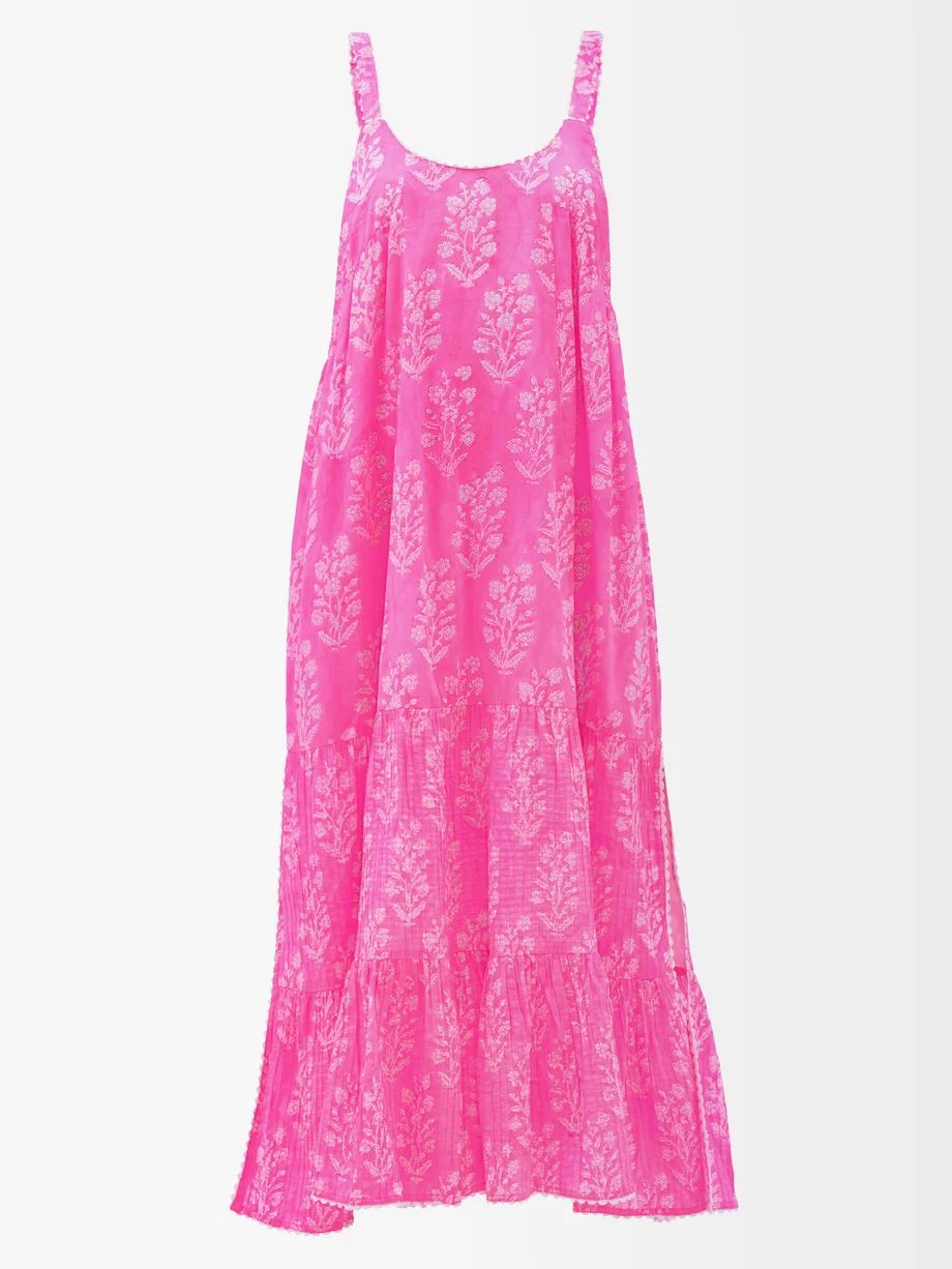Floral-print cotton sun dress | Juliet Dunn | Matches (US)