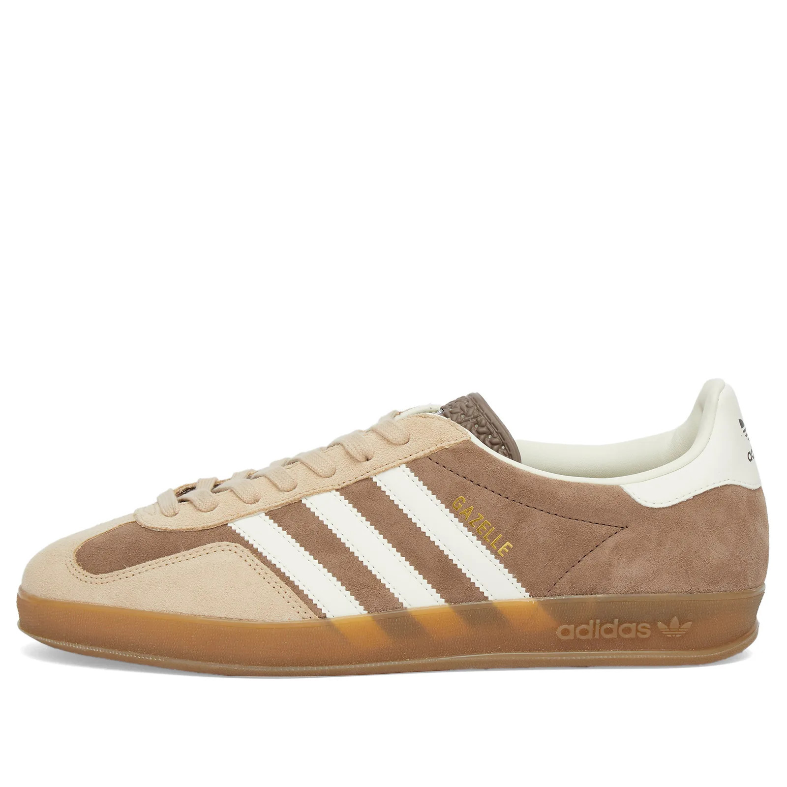Adidas Gazelle Indoor Earth Strata/Ftwr White/Magic Beige | END. Clothing