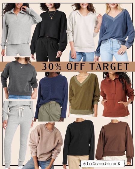 Target 30% off sweaters and sweatpants! Target under $20!

#LTKunder50 #LTKstyletip #LTKsalealert