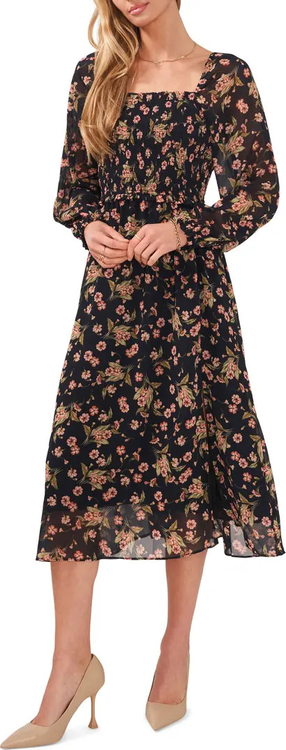 Floral Long Sleeve Dress | Nordstrom