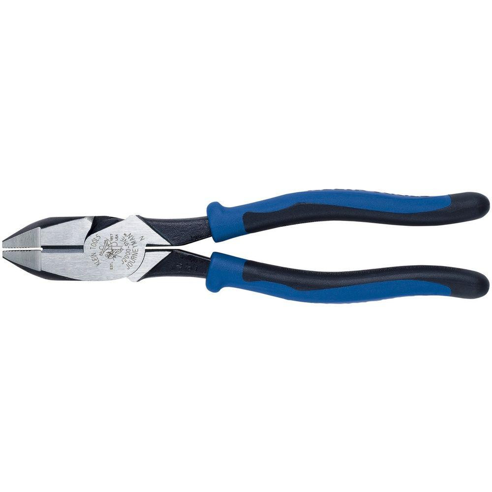 9 in. Journeyman High Leverage Side Cutting Pliers for Heavy Duty Cutting | The Home Depot