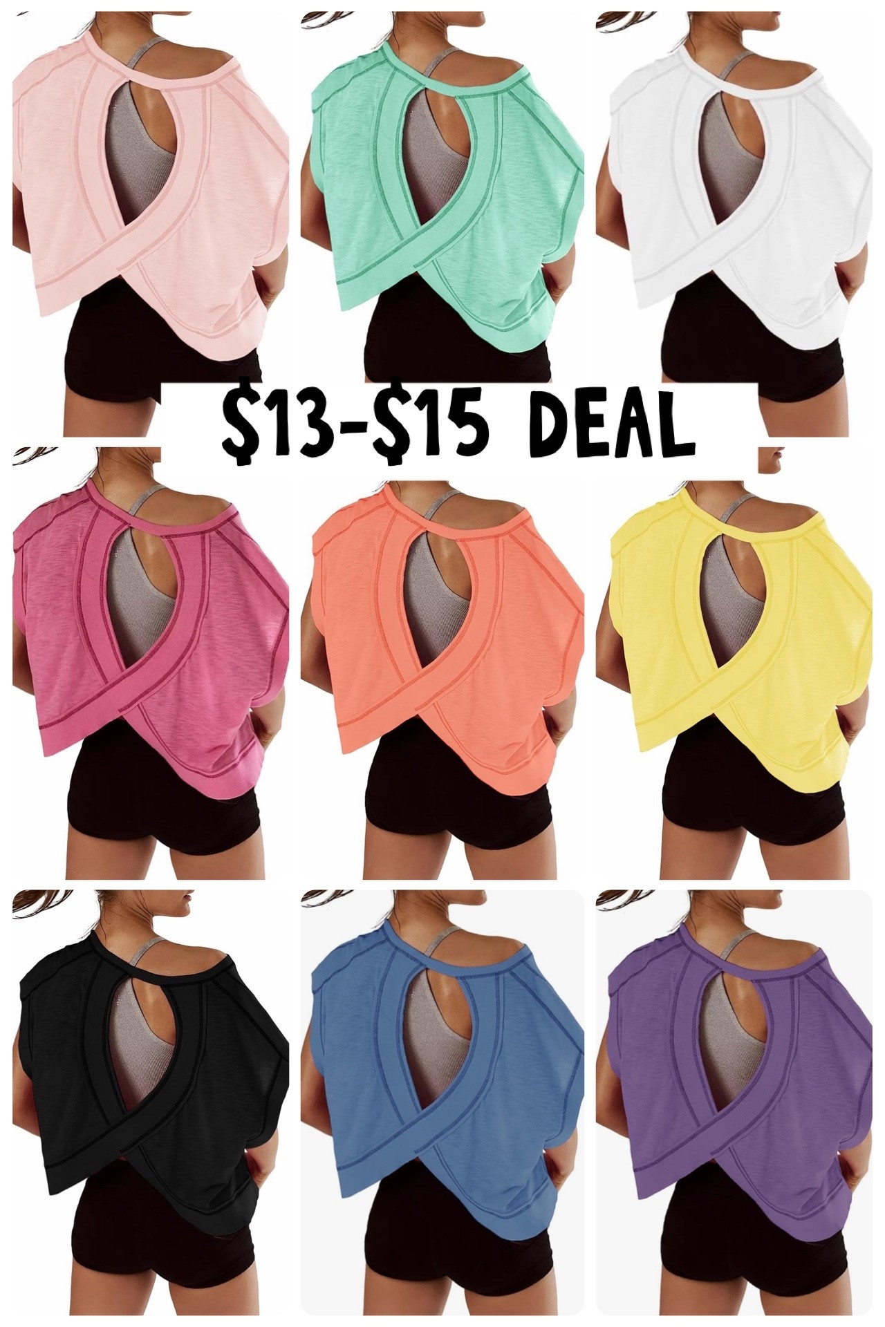 $13-$15 on these colors of this Free People copycat! Lightweight and so cute for spring/summer☀️
.


#LTKActive #LTKSaleAlert #LTKSeasonal