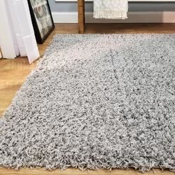 Zipcode Design™ Hassan Shag Gray Area Rug | Wayfair North America