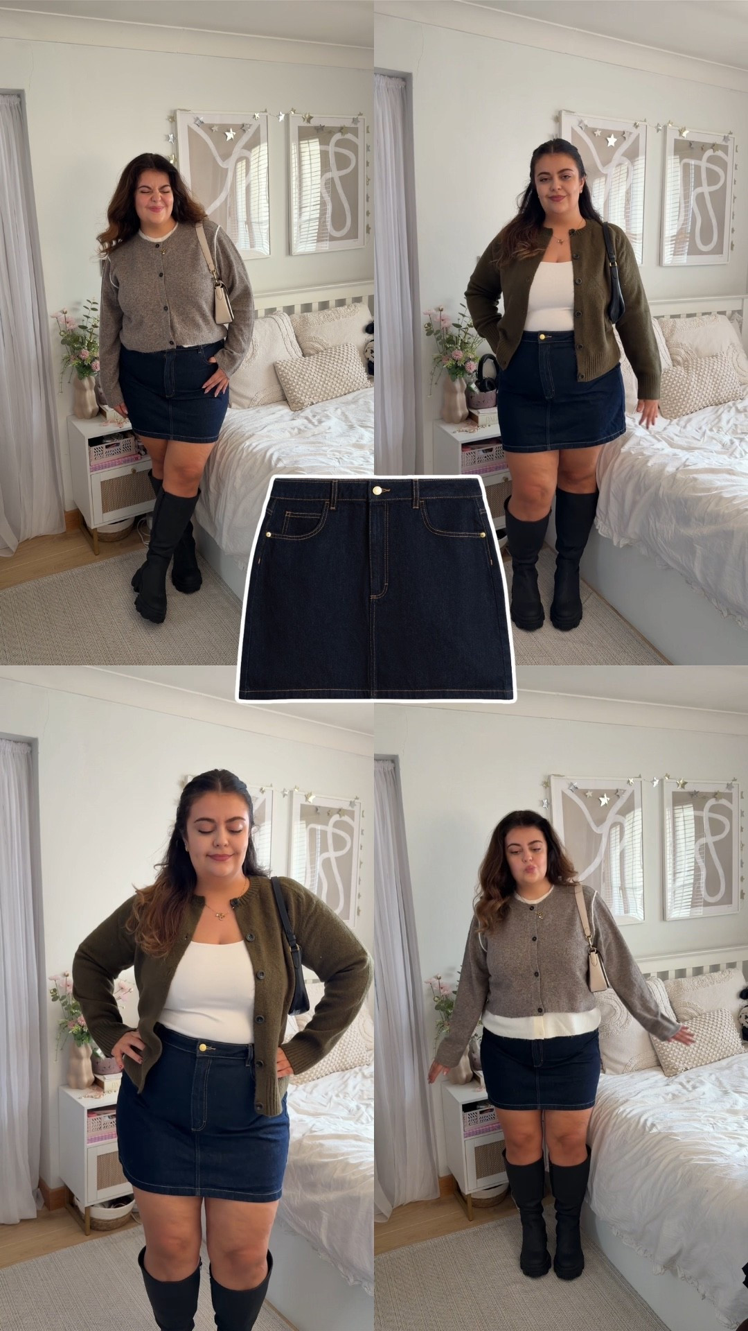 My most asked about denim miniskirt is old from F&F however I’ve linked all of the current ones I can find online in a range of sizes from different shops 🫶￼

#LTKuk #LTKautumn #LTKmidsize