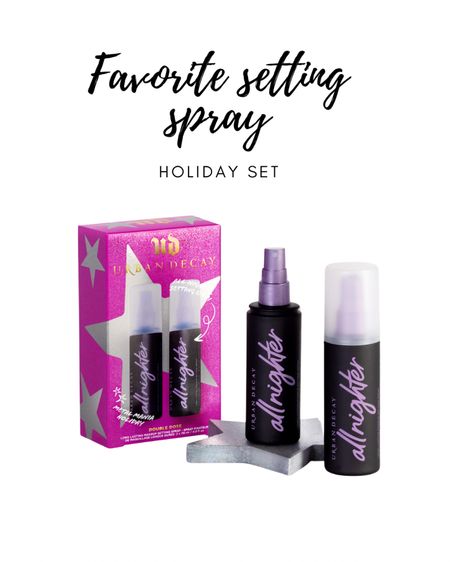 The best setting spray, now in a holiday 2-pack



#LTKbeauty #LTKHoliday #LTKGiftGuide