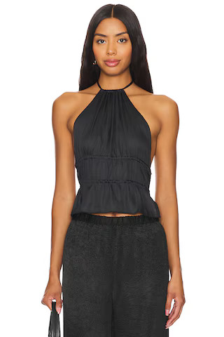 Legacy Halter Top in Onyx | Revolve Clothing (Global)