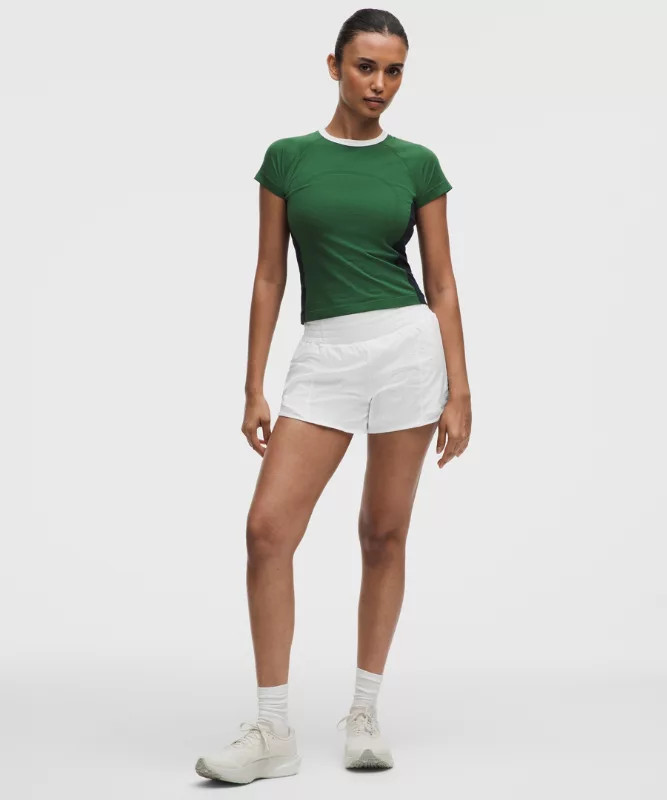 Hotty Hot High-Rise Lined Short 4" | lululemon UK