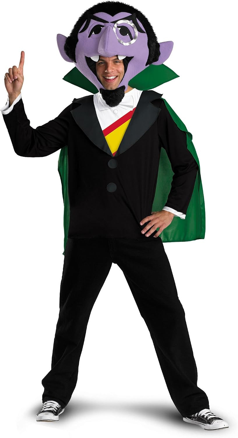 Disguise Men's Sesame Street The Count Costume | Amazon (US)