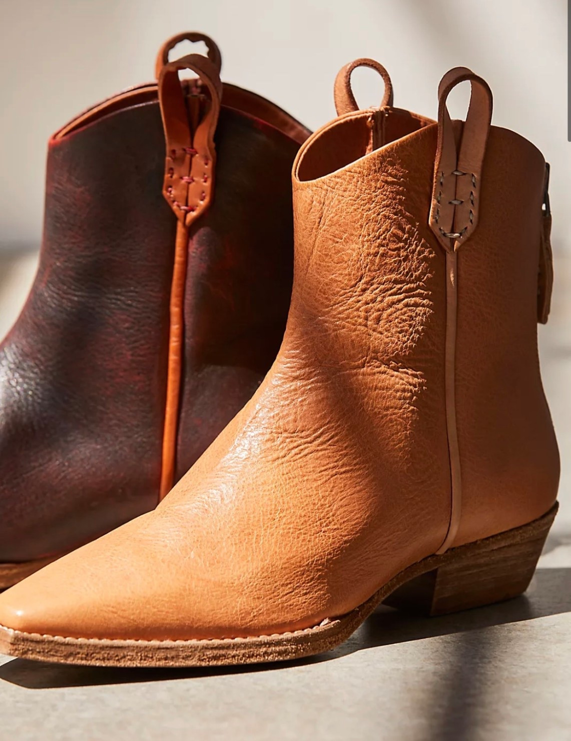 The absolute best Free People booties. I’ve had for 2+ years in tan & now eyeing the red! Worth the price tag. #westernwear #fallfinds

#LTKShoeCrush #LTKSeasonal