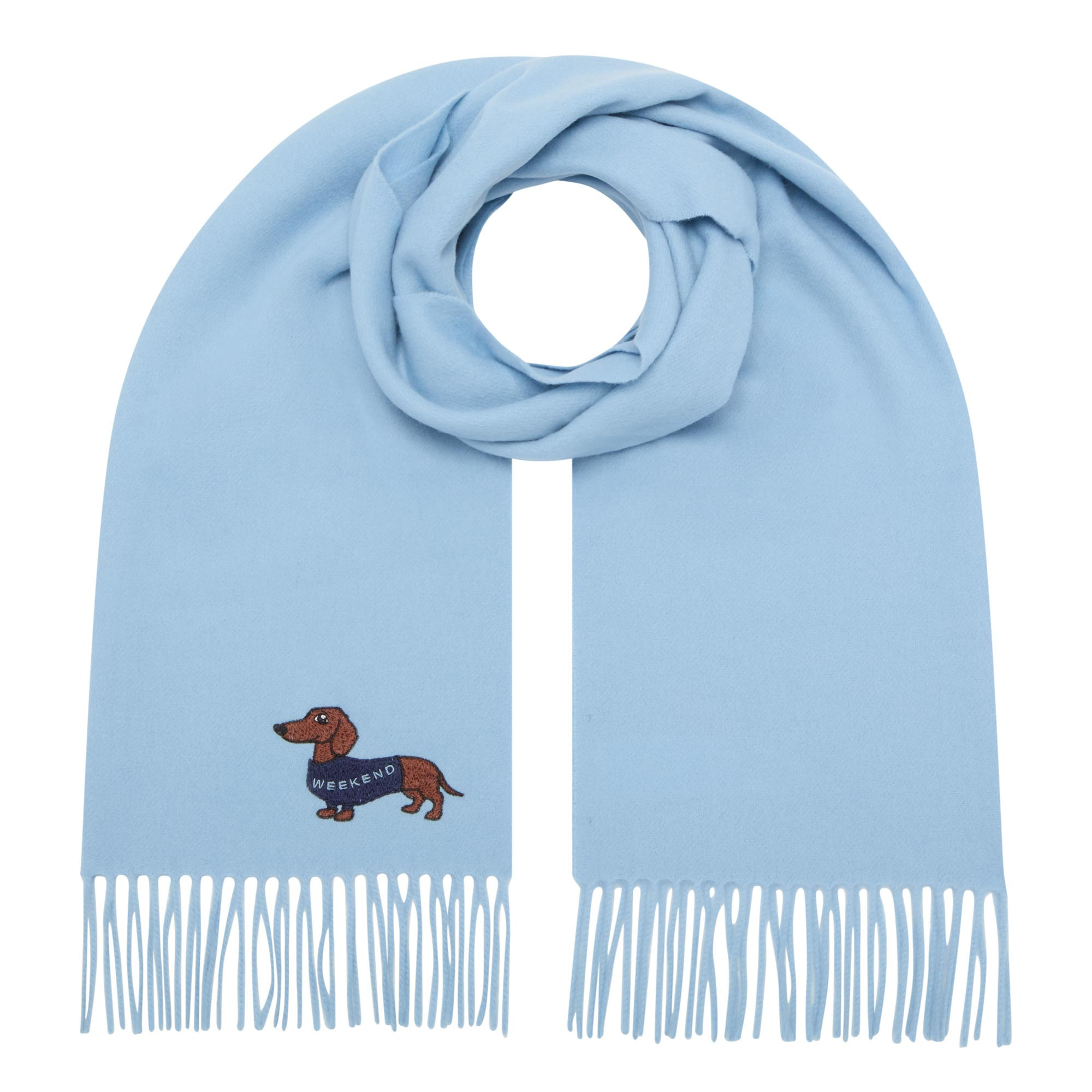 Weekend Max Mara Fascia Embroidered Dog Scarf | Arnotts