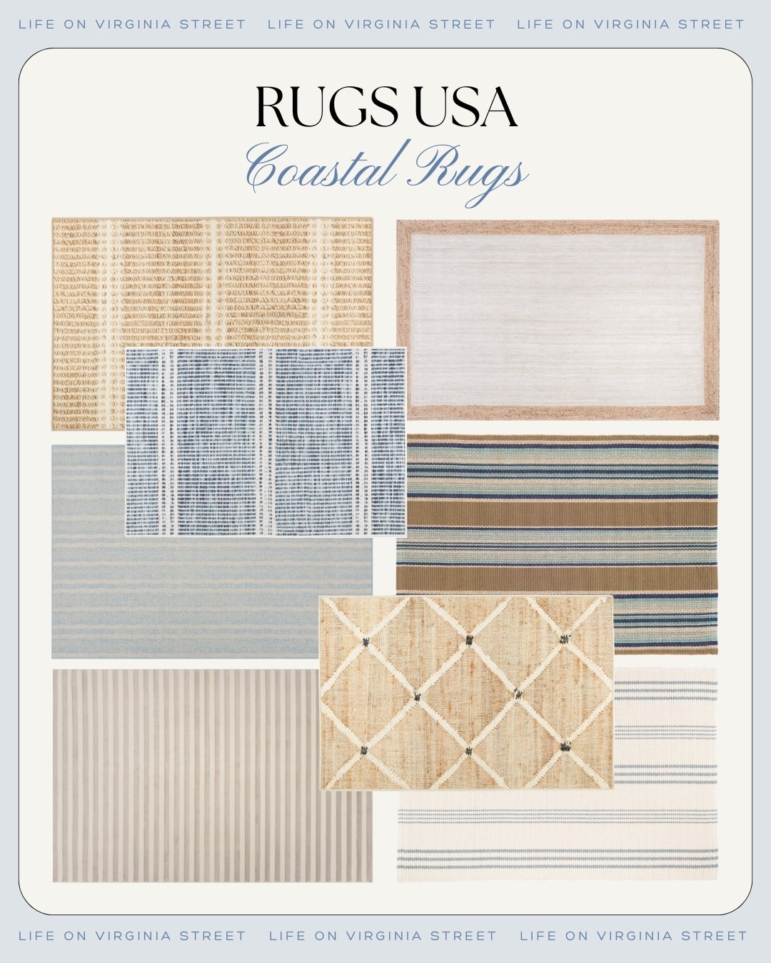 Rug USA coastal style rugs 🙌🏻🙌🏻

#LTKSeasonal #LTKHome
