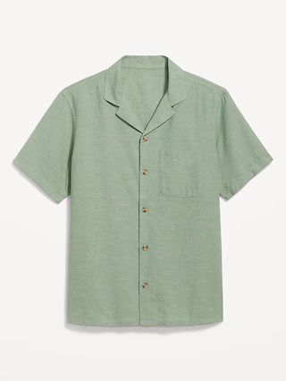 Short-Sleeve Camp Shirt | Old Navy (US)