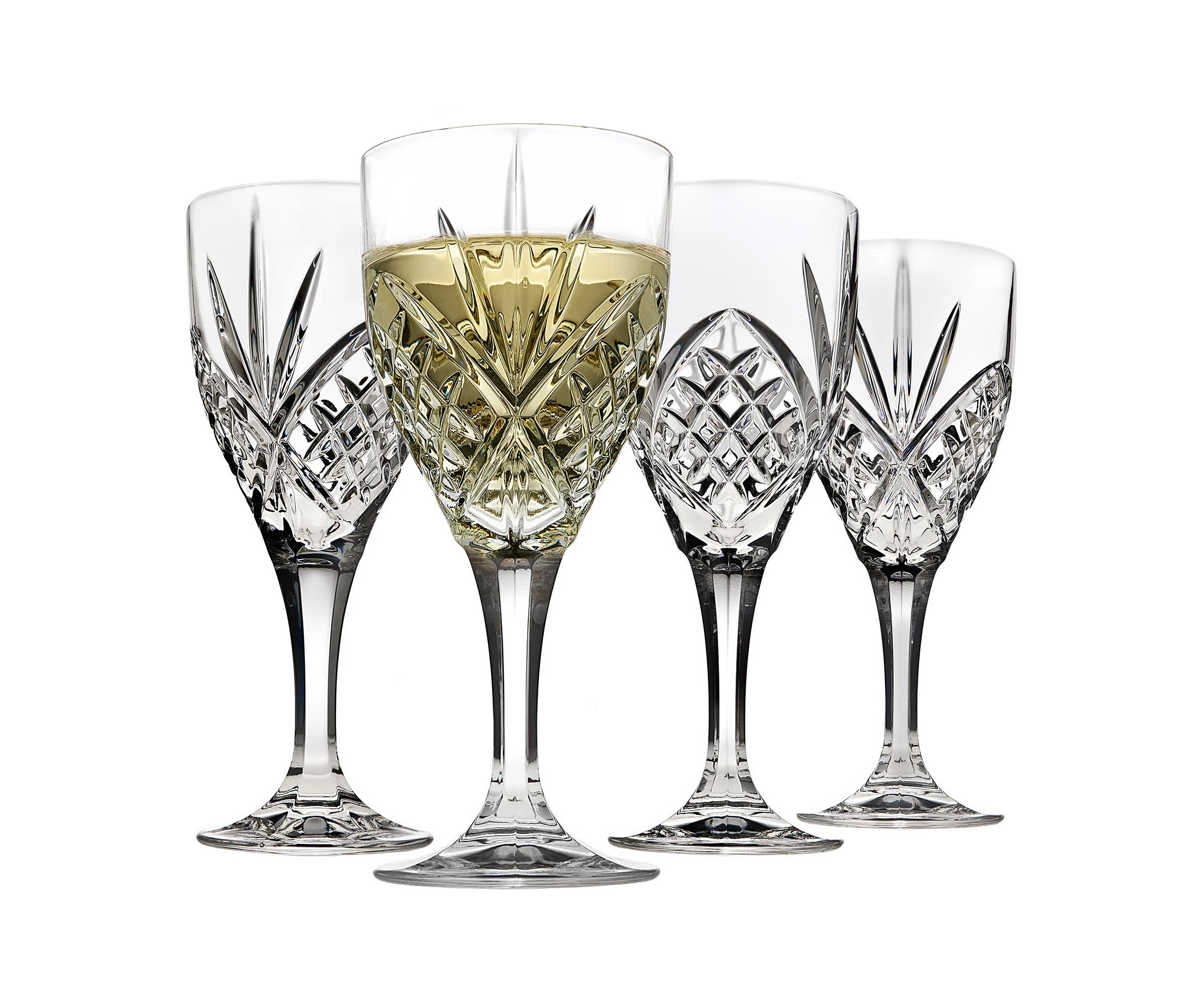 Dublin Crystal White Wine 6.75oz (Set of 4) | Wayfair North America