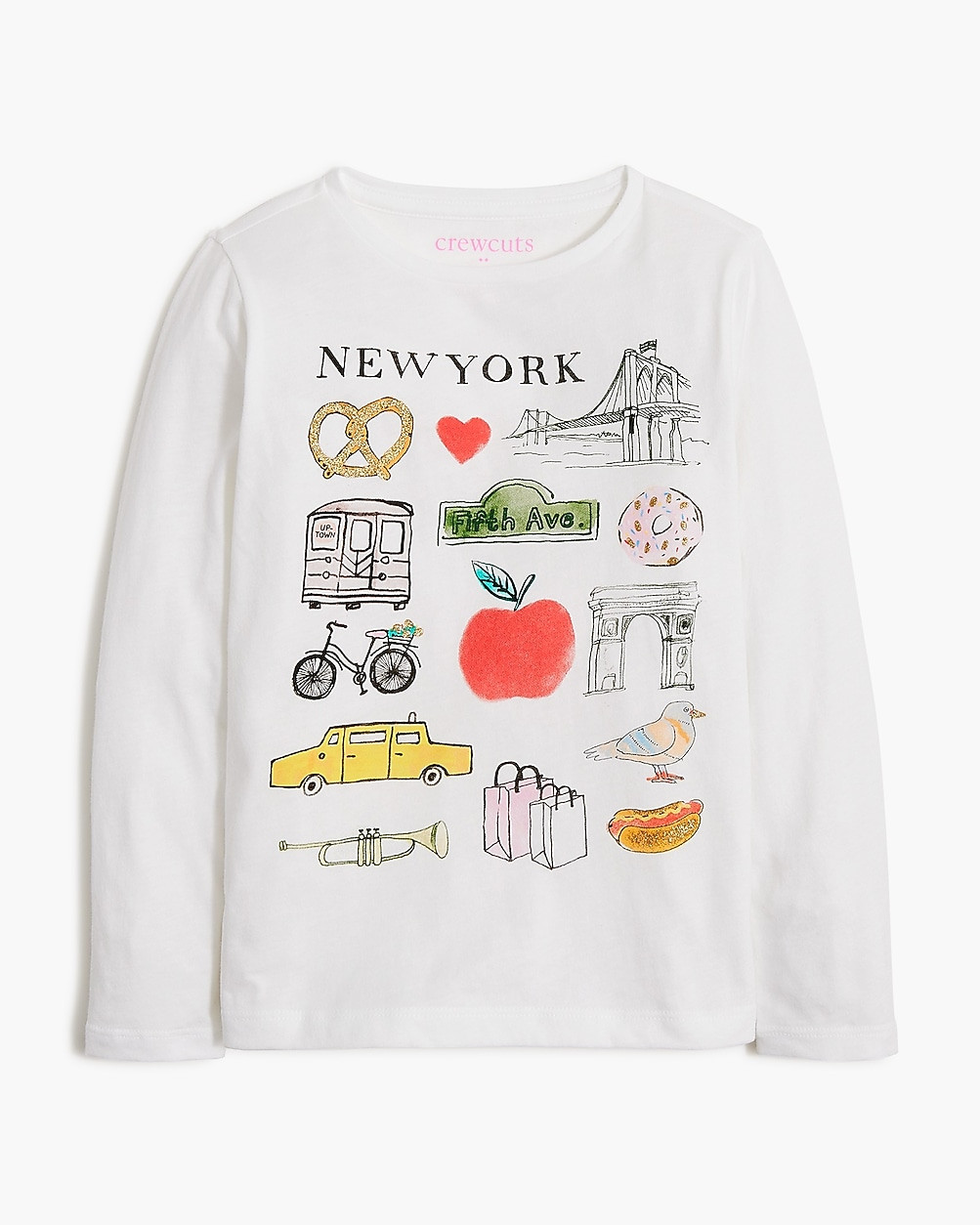 Girls' NYC graphic tee | J.Crew Factory