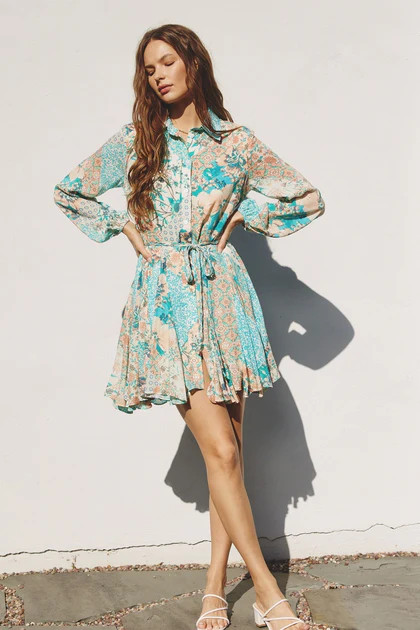 Clear Water Mini Dress | Nigh Road