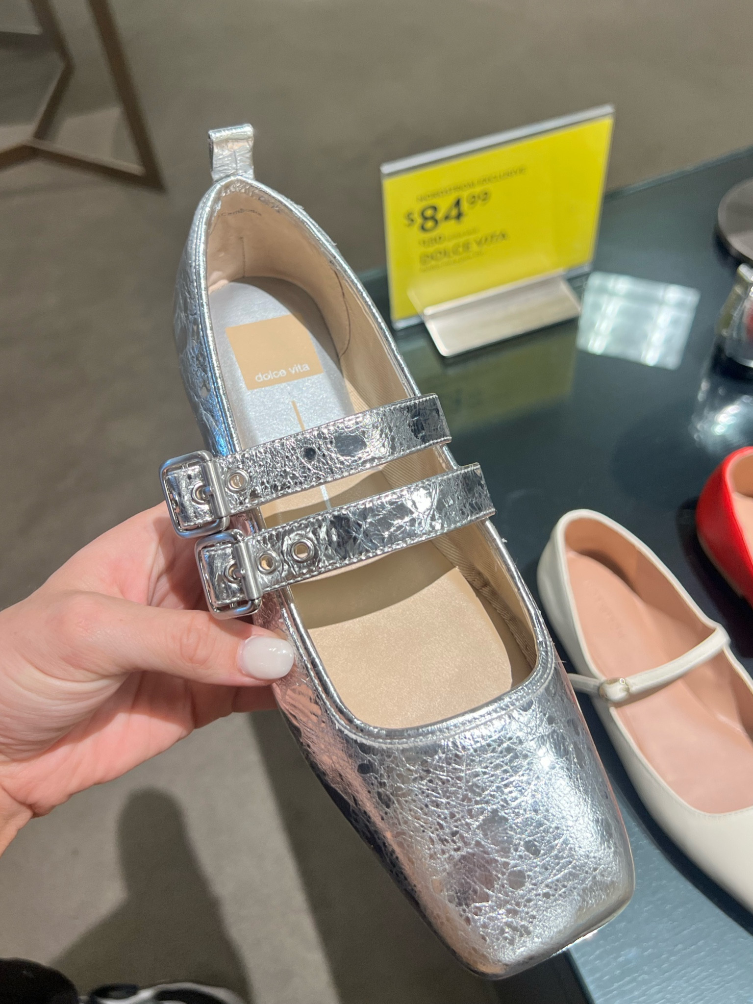 Ballet flats are all over for fall!!! Love the pop of silver!! 

NSALE, Flats, Ballet flats, Sandals, Boots, Uggs, fall fashion 

#LTKxNSale #LTKShoeCrush #LTKSaleAlert