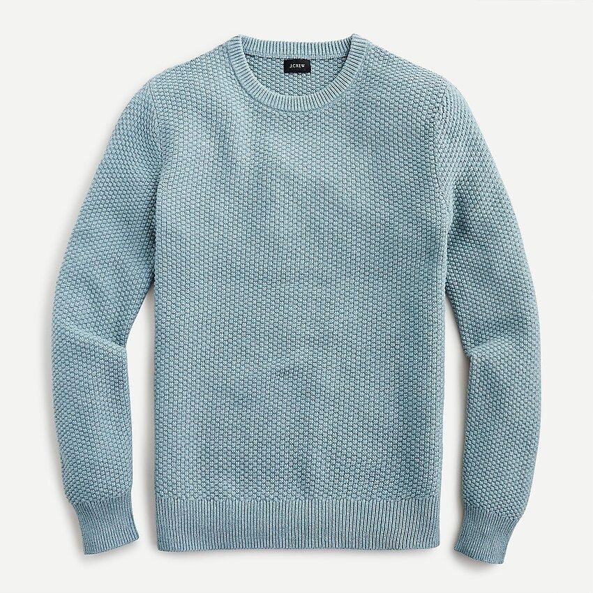 Cotton sweater in checker stitch | J.Crew US