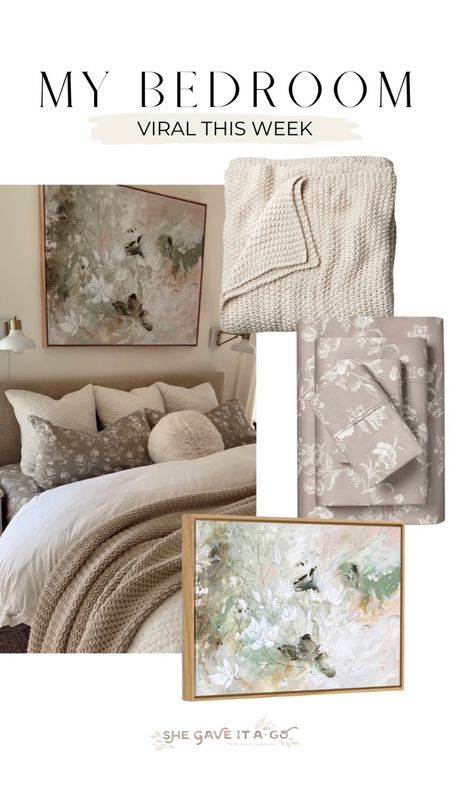 VIRAL!! My bedroom this week, get these best selling items from my bedroom set up today!! Perfect spring bedroom

#LTKhome #LTKSeasonal #LTKstyletip