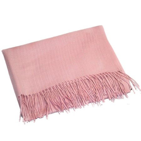 Womens Large Soft Scarf Oversized Scarf With Tassel Warm Scarves For Women Bright Pink | Walmart (US)