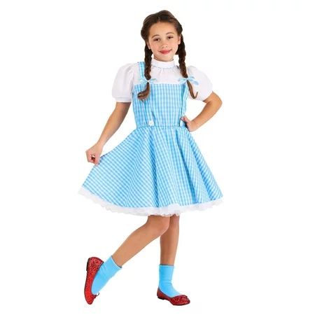 Classic Dorothy Wizard of Oz Costume for Kids | Walmart (US)