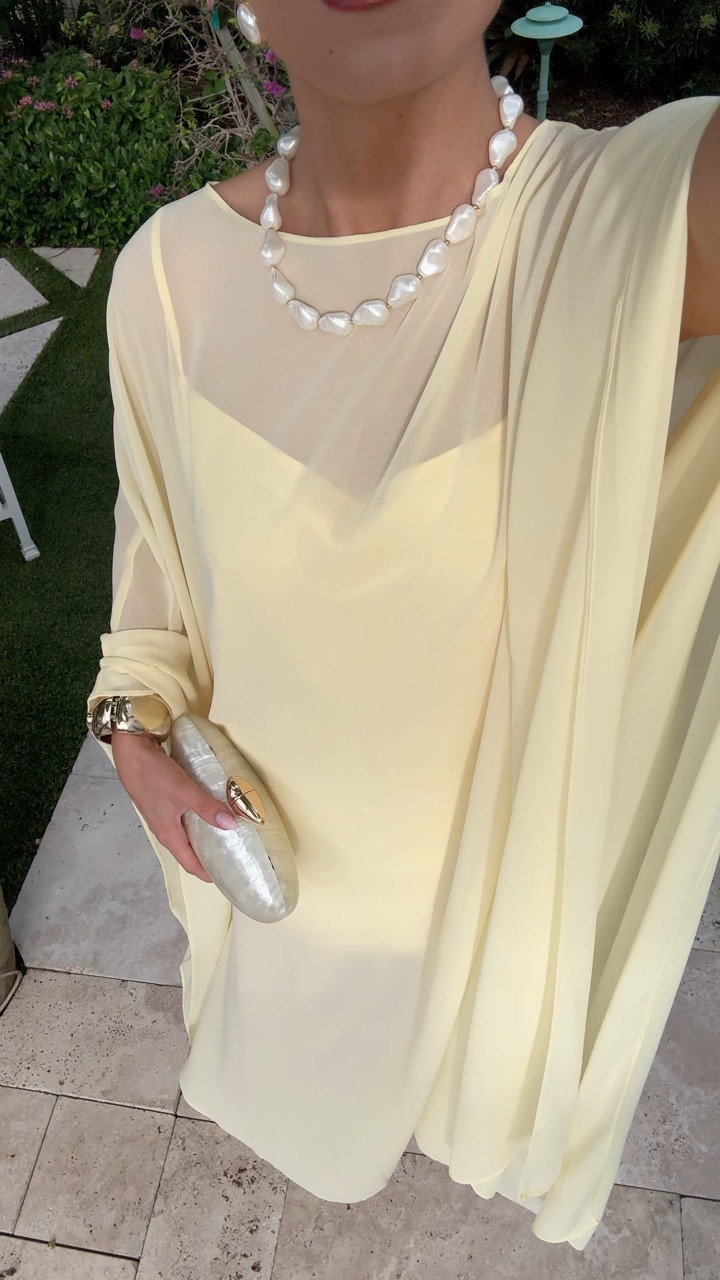 a perfect, buttery yellow dress for a night out in Palm Beach 

 #LTKgrwm #LTKootd