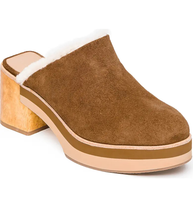 BERNARDO FOOTWEAR Sky Genuine Shearling Lined Mule | Nordstrom | Nordstrom